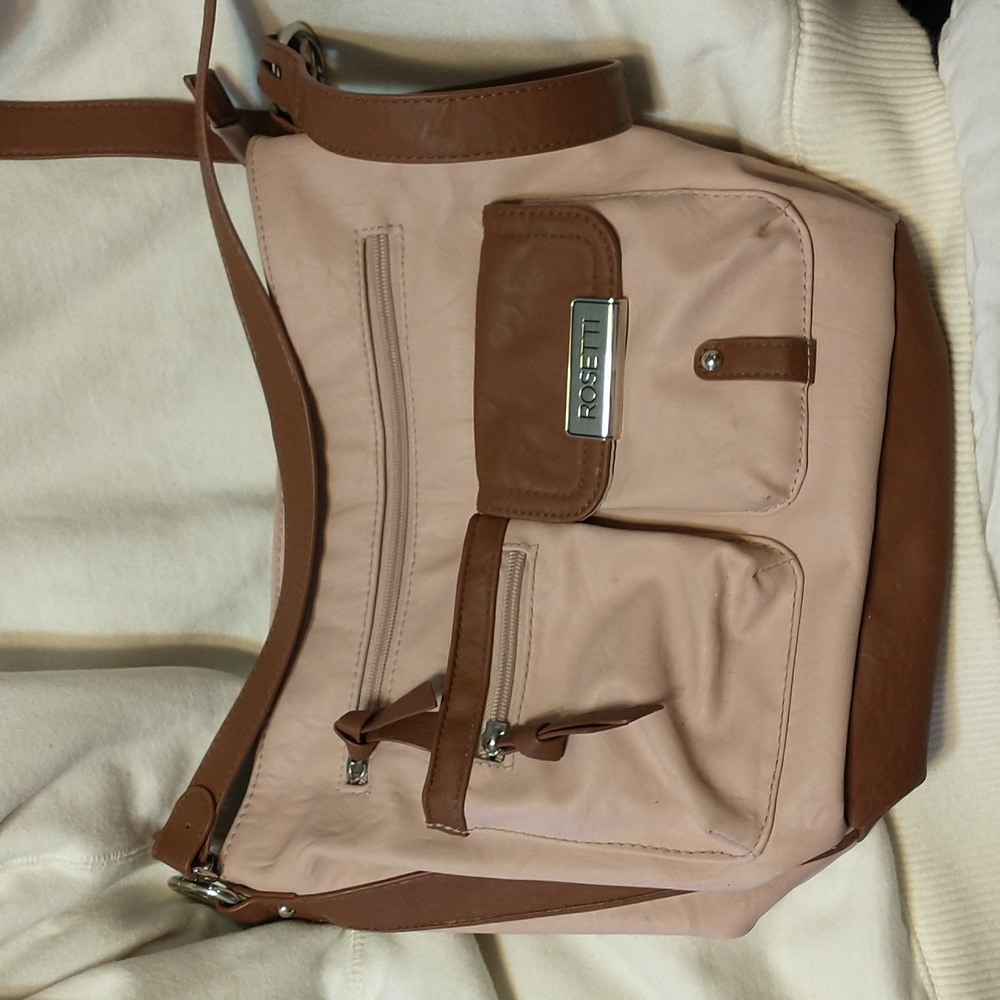 Rosetti Pink & Brown Purse